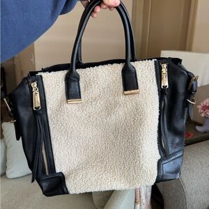 Vintage Steve Madden Sherpa tote